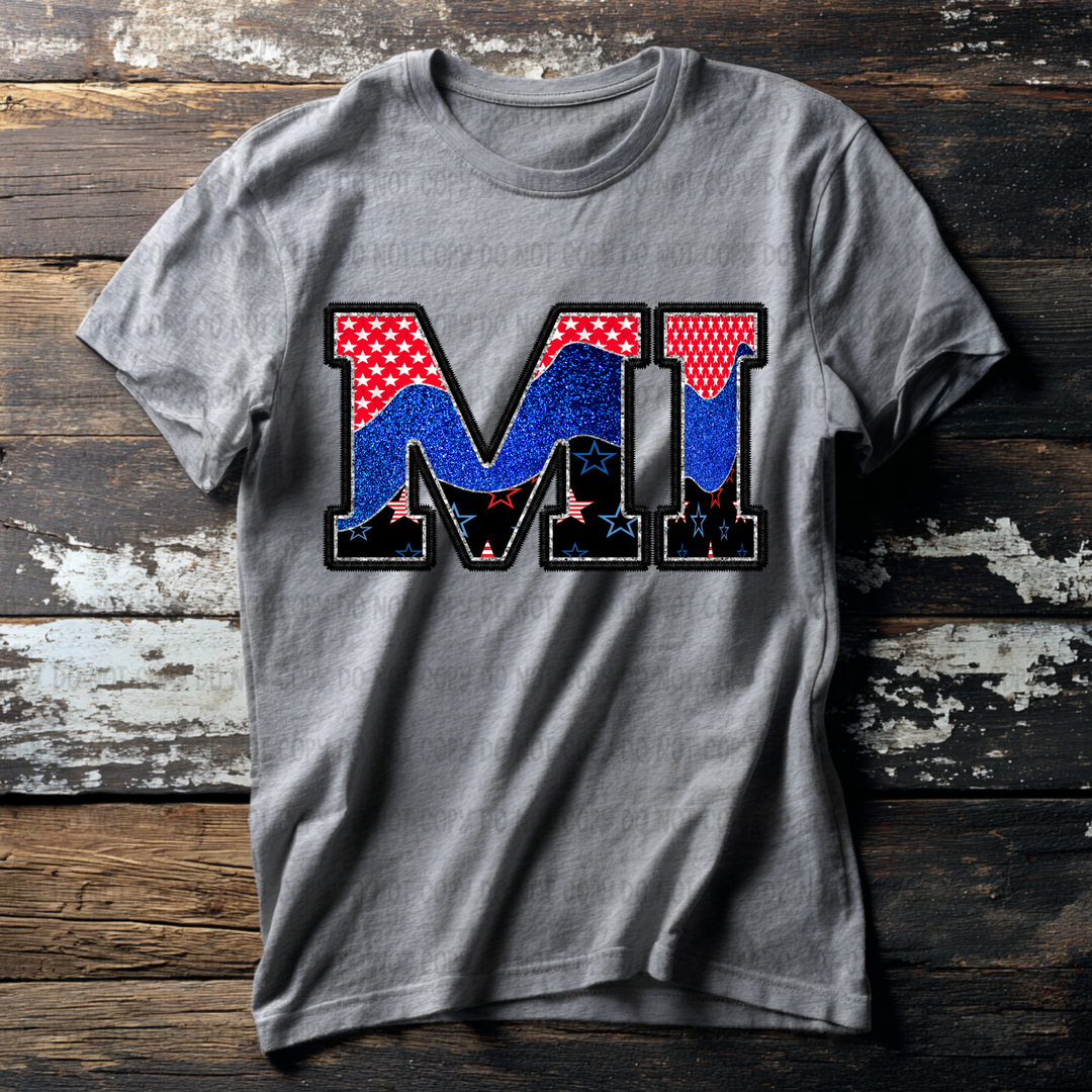 USA States DTF Print