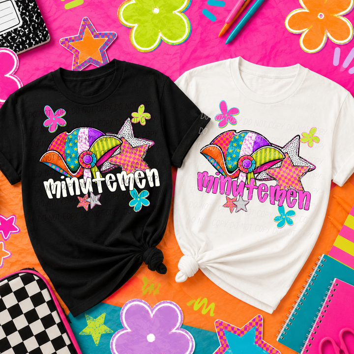 Pattern Pop Mascots DTF Print