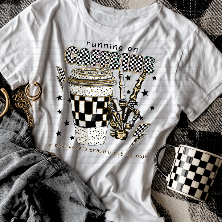 Running on Caffiene and DTF Print