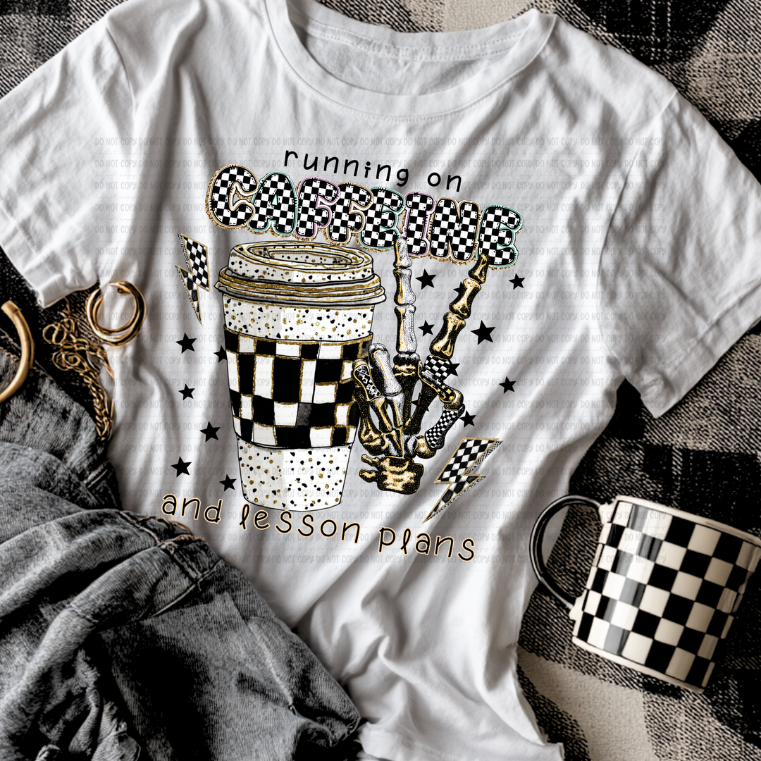 Running on Caffiene and DTF Print