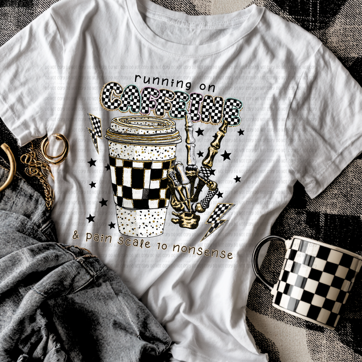 Running on Caffiene and DTF Print