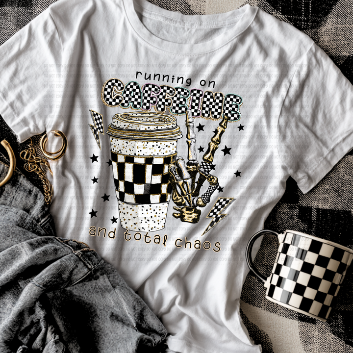 Running on Caffiene and DTF Print