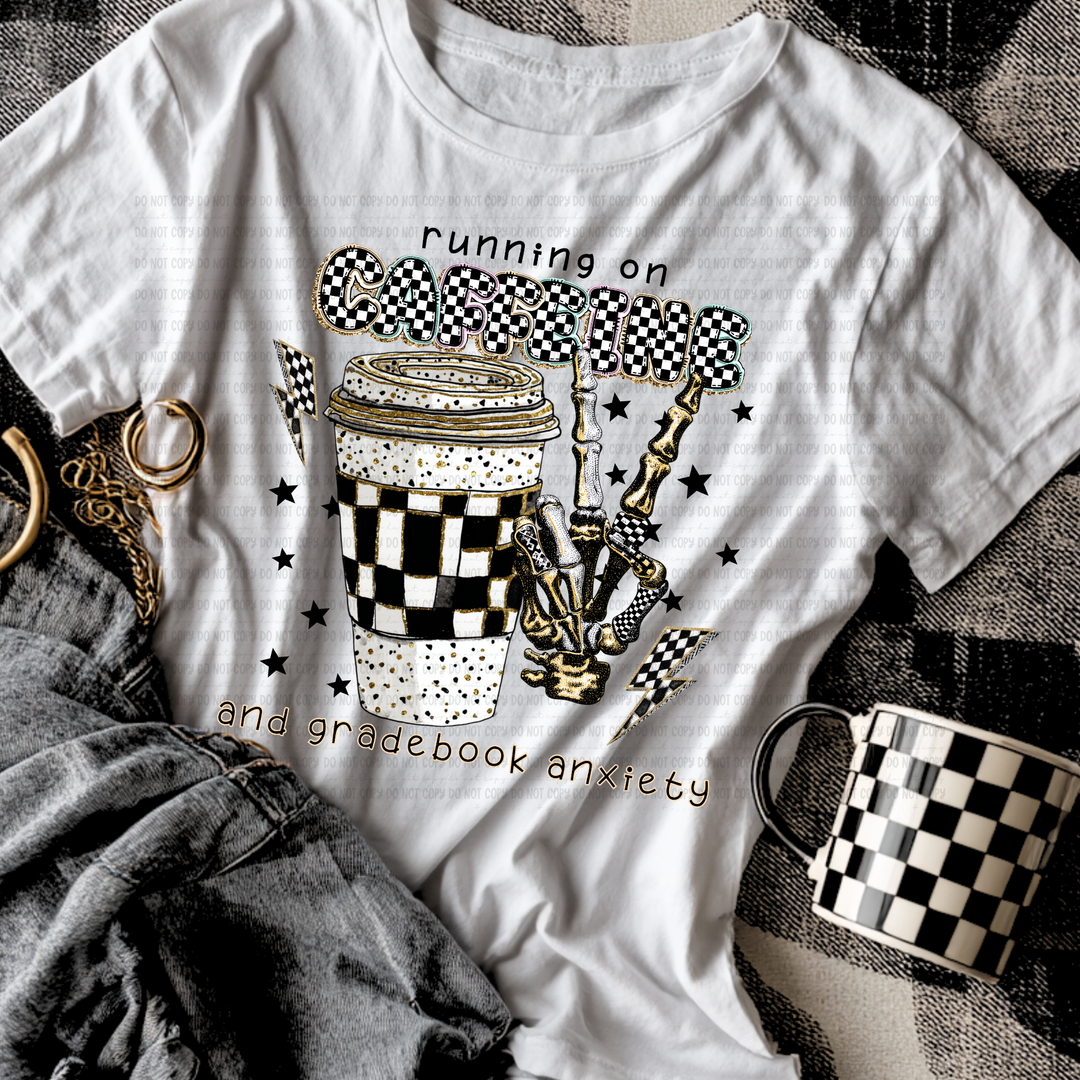 Running on Caffiene and DTF Print