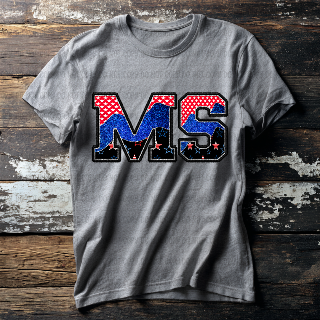 USA States DTF Print