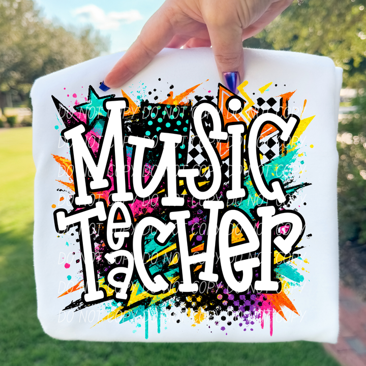 Totally Tubular School Careers DTF Print