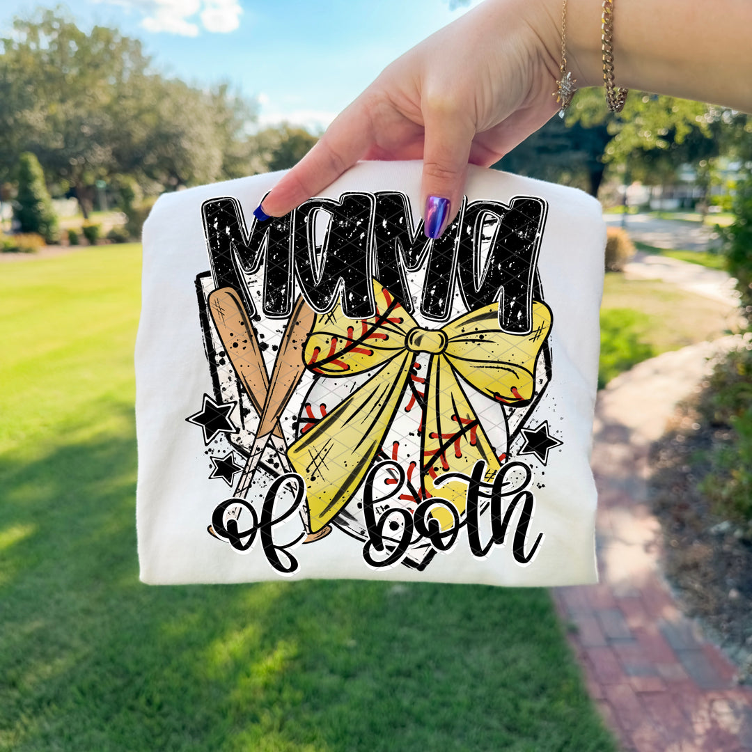 Mama Of Both DTF Print