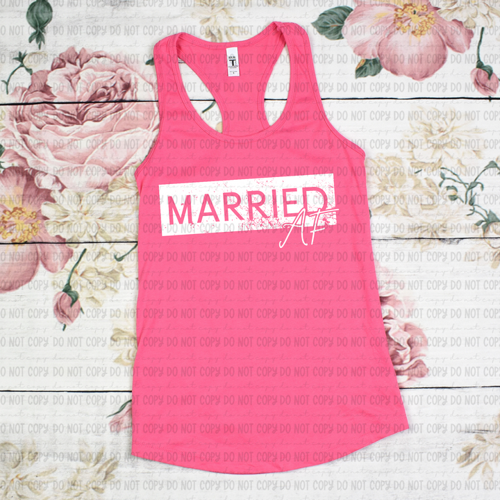 Married AF DTF Print