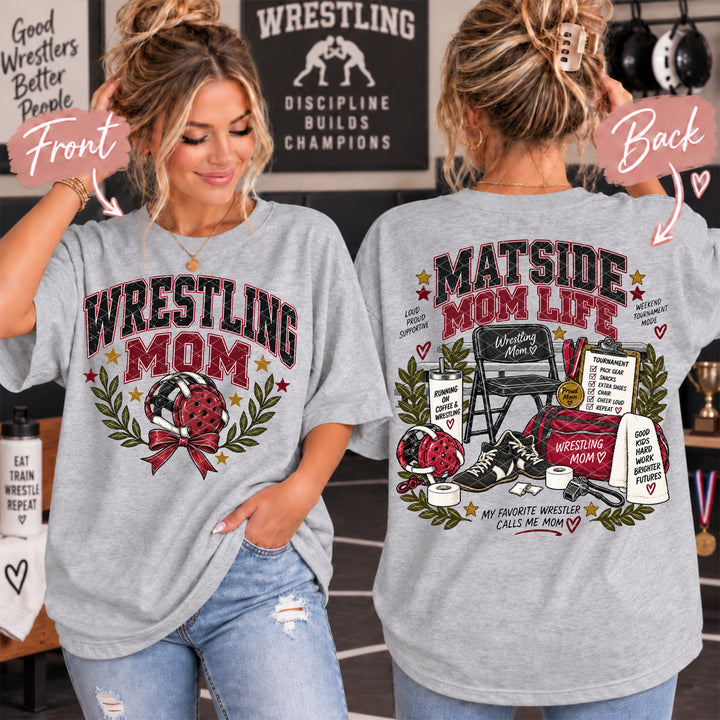 Mat Side Mom Life DTF Print