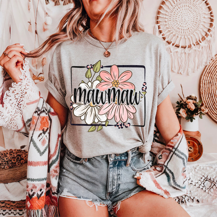 Floral Names Titles Collection DTF Print