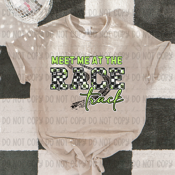 Meet me at the Race Track DTF Print