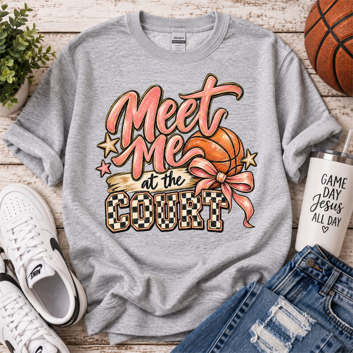 Meet Me At The Court Girly DTF Print