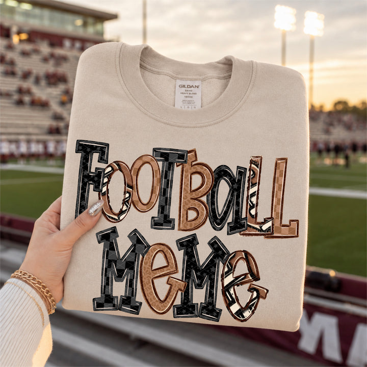 Football Doodle Collection DTF Print