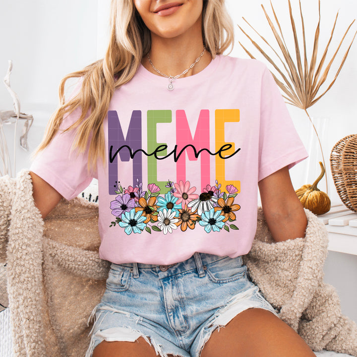 Spring Name Floral Collection DTF Print