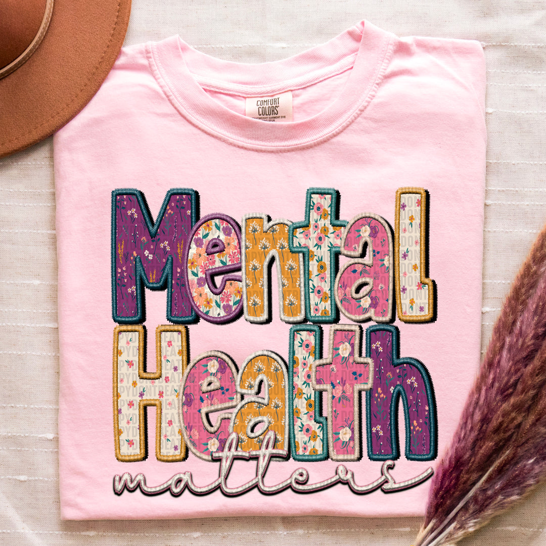 Mental Health Matters DTF Print