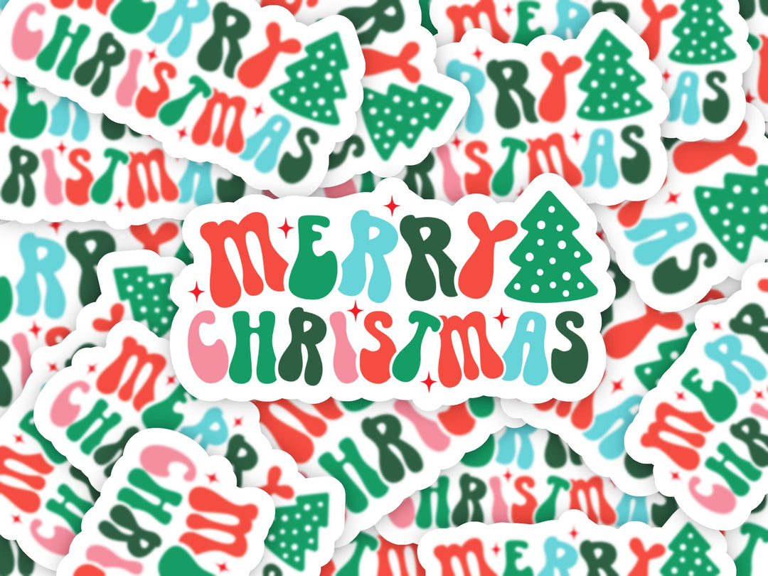 Merry Christmas Sticker Sheet