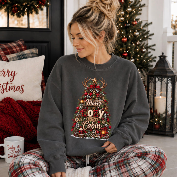 Merry And Cozy DTF Print