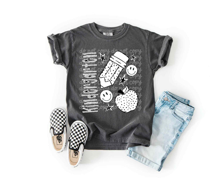 BW Dottie Grades DTF Print