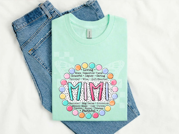 Grandparents/Mama Words DTF Print