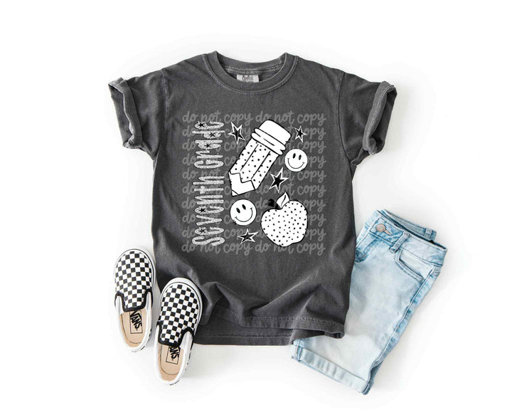 BW Dottie Grades DTF Print