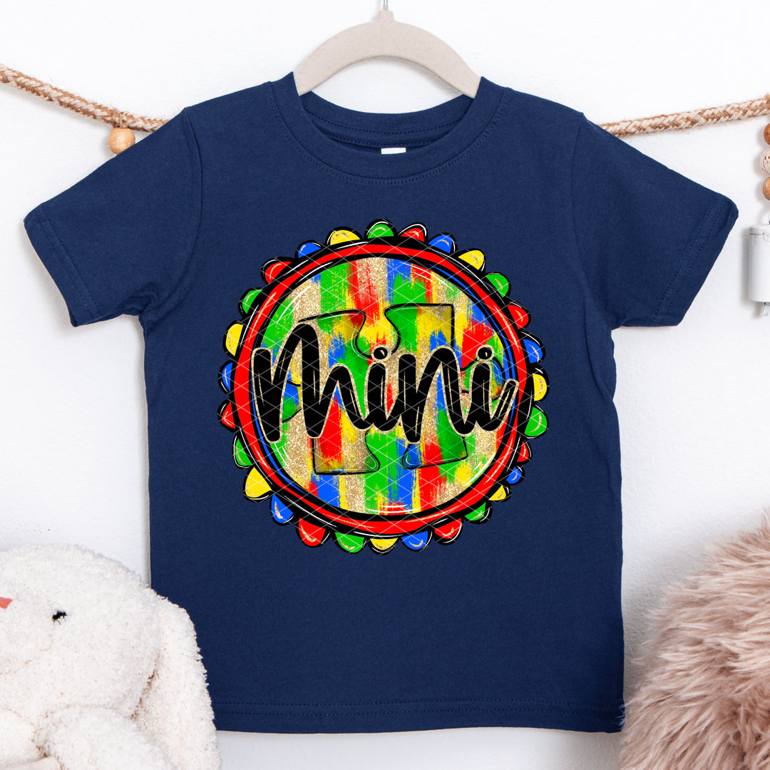 Mini Autism Glitter DTF Print