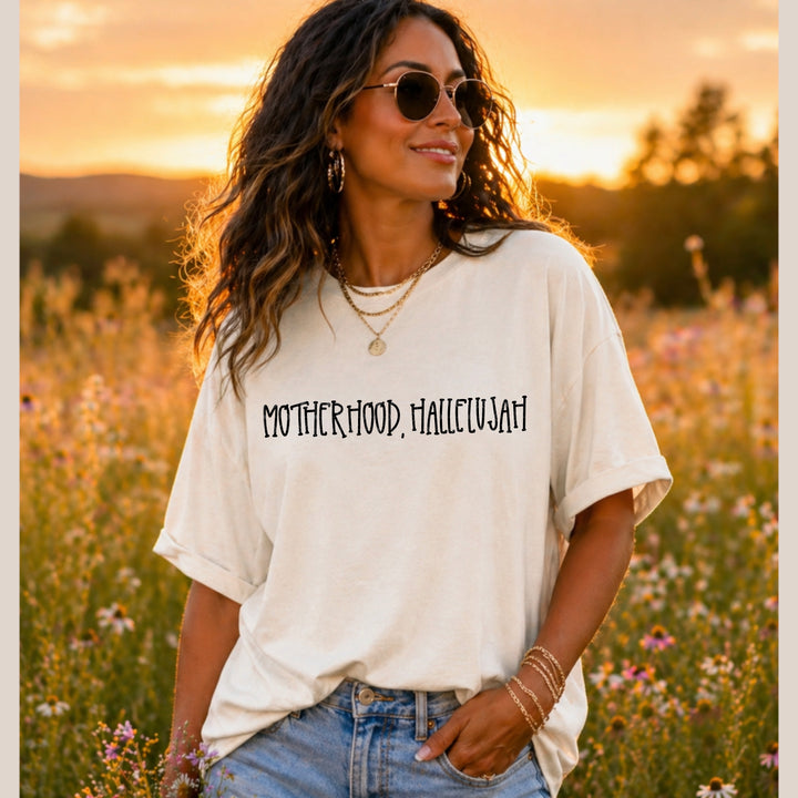 Motherhood Hallelujah DTF Print