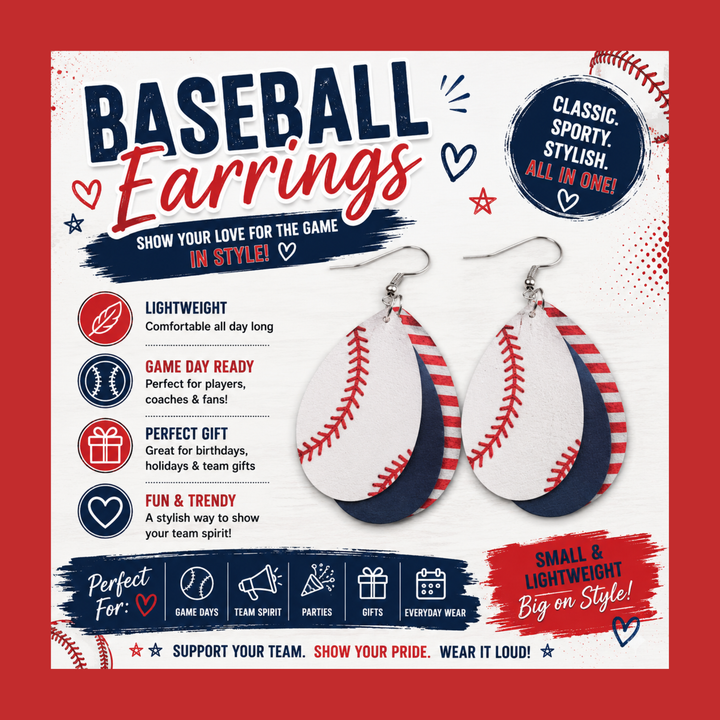 Game Day Earrings