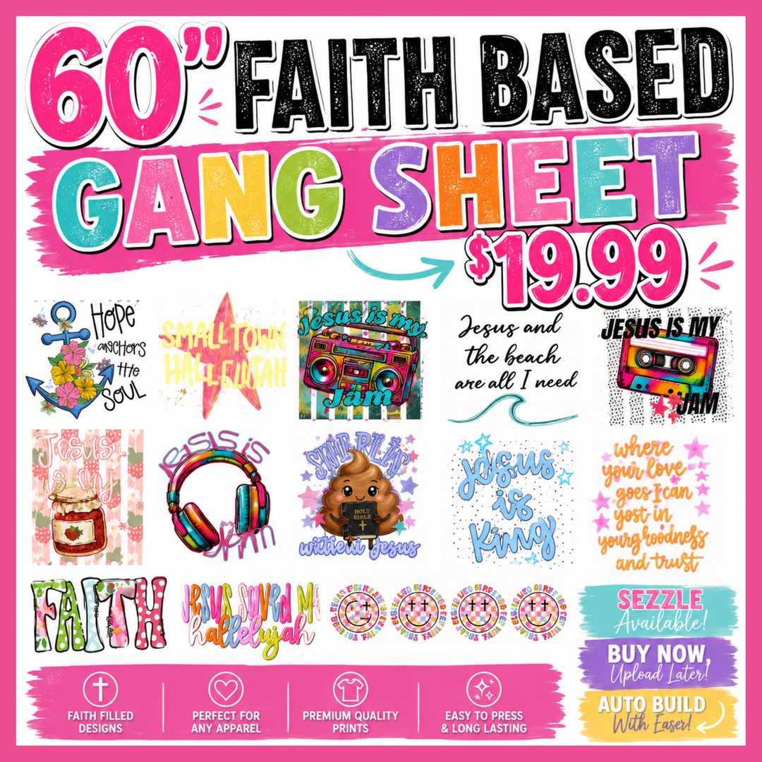 Faith Based Gang Sheet