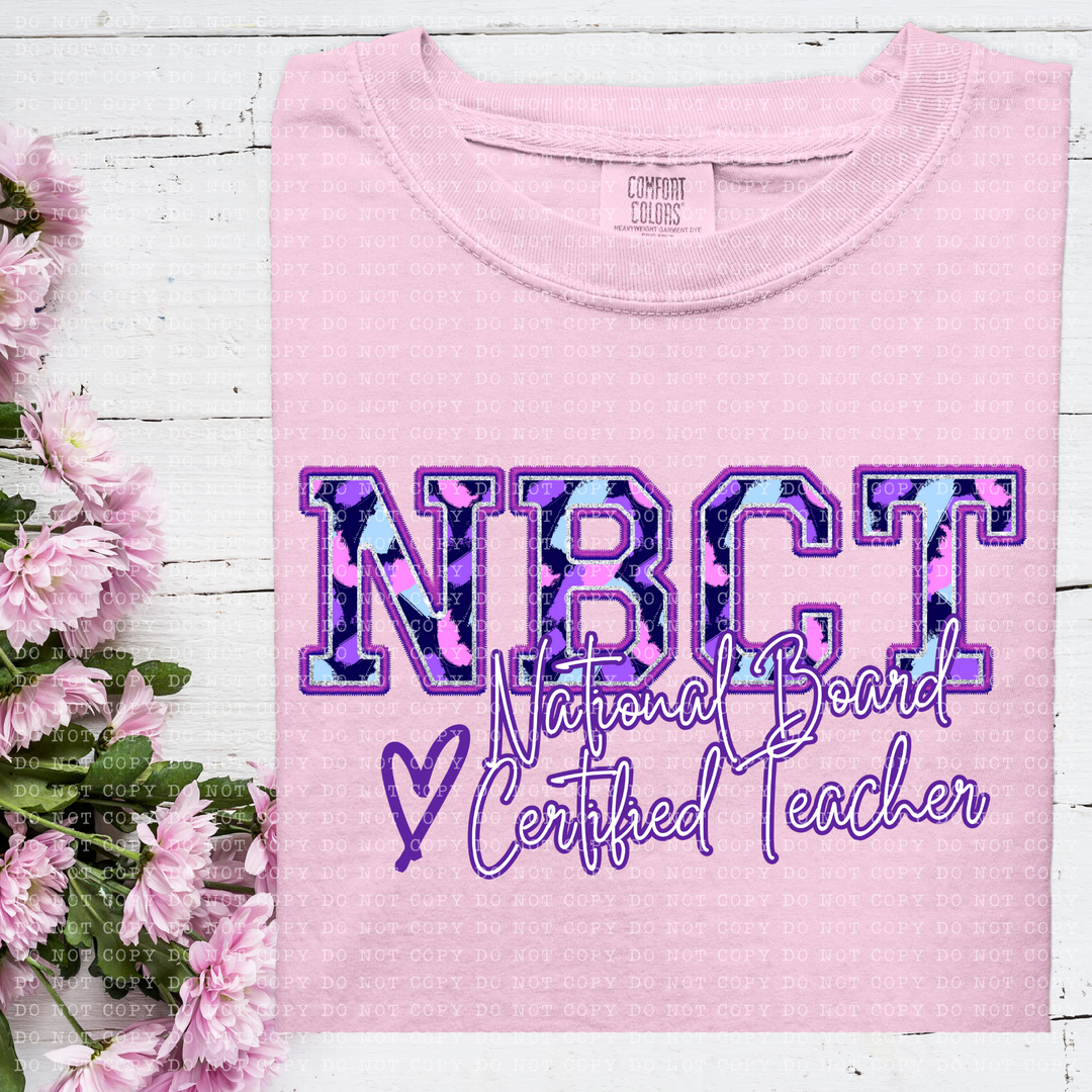 Perfectly Purple Occupations DTF Print