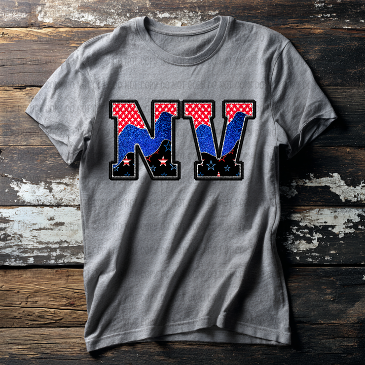 USA States DTF Print