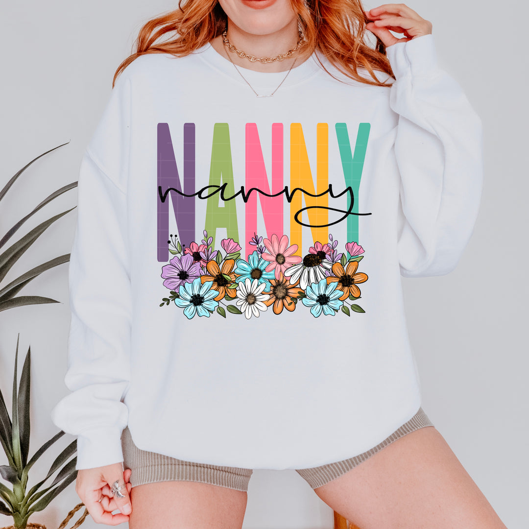 Spring Name Floral Collection DTF Print