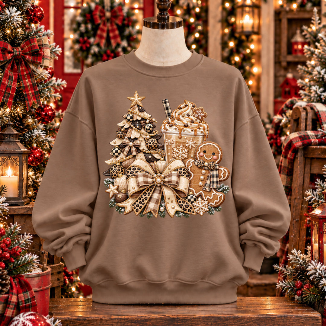Neutral Christmas DTF Print