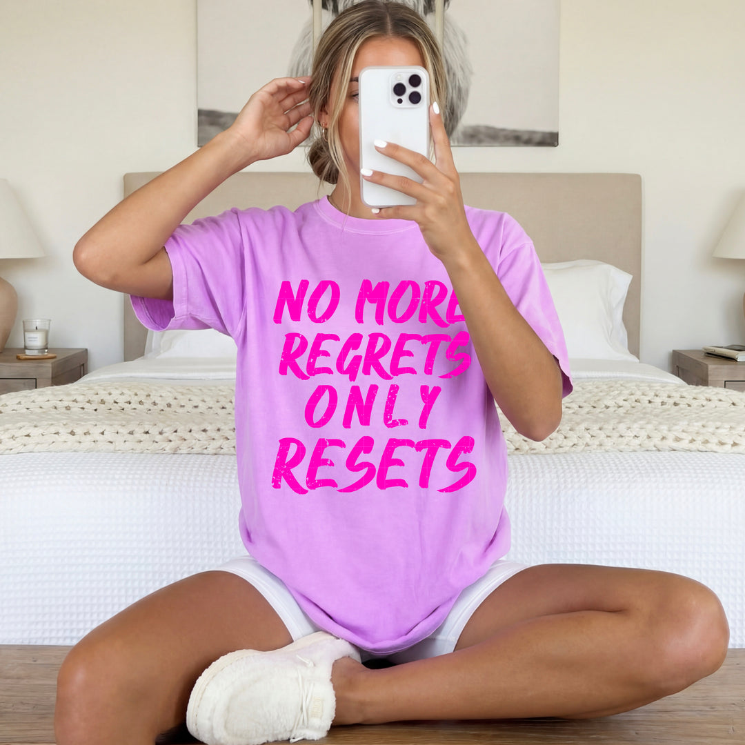 No More Regrets DTF Print