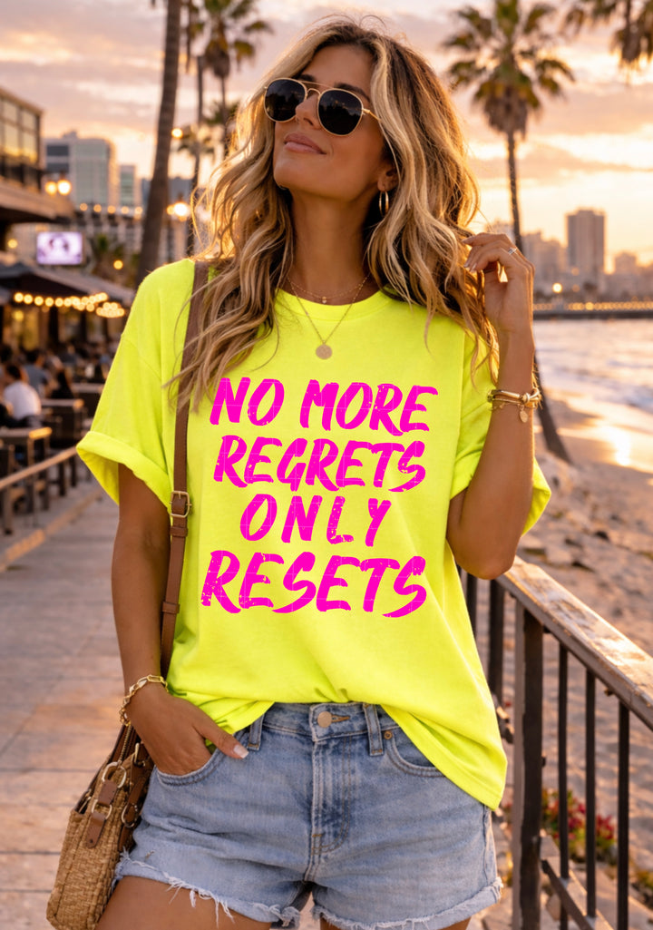 No More Regrets DTF Print