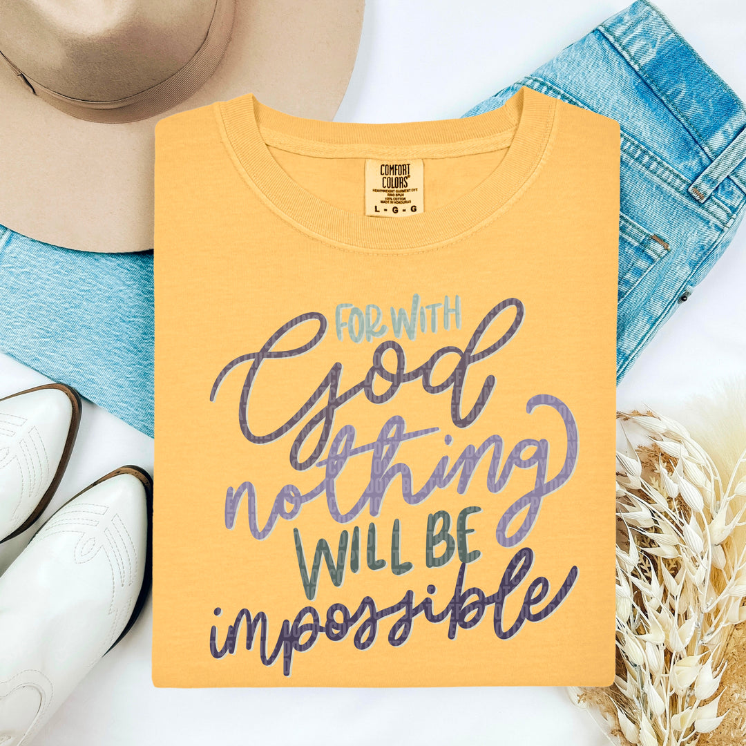 Nothing Impossible DTF Print