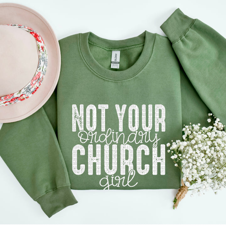 Not Your Ordinary Church Girl DTF Print