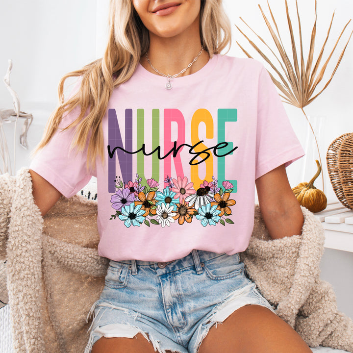 Spring Name Floral Collection DTF Print