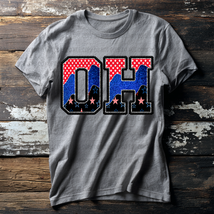 USA States DTF Print