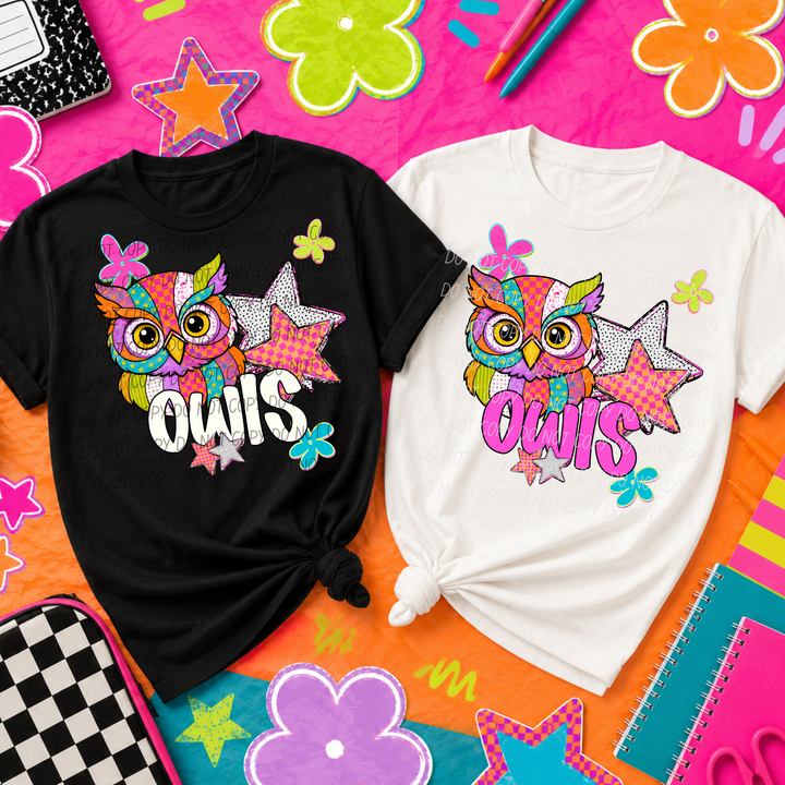 Pattern Pop Mascots DTF Print