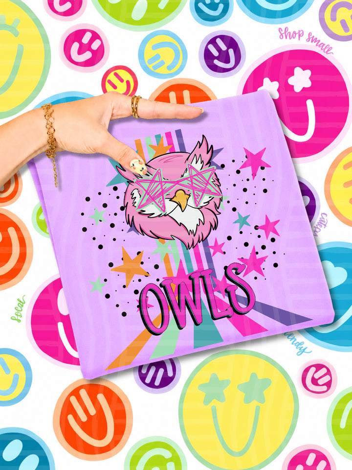 Starry Eyes Rainbow Mascots DTF Print