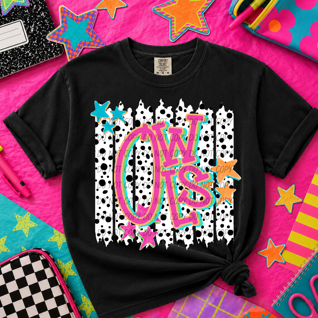 Lotty Dotty Mascots DTF Print