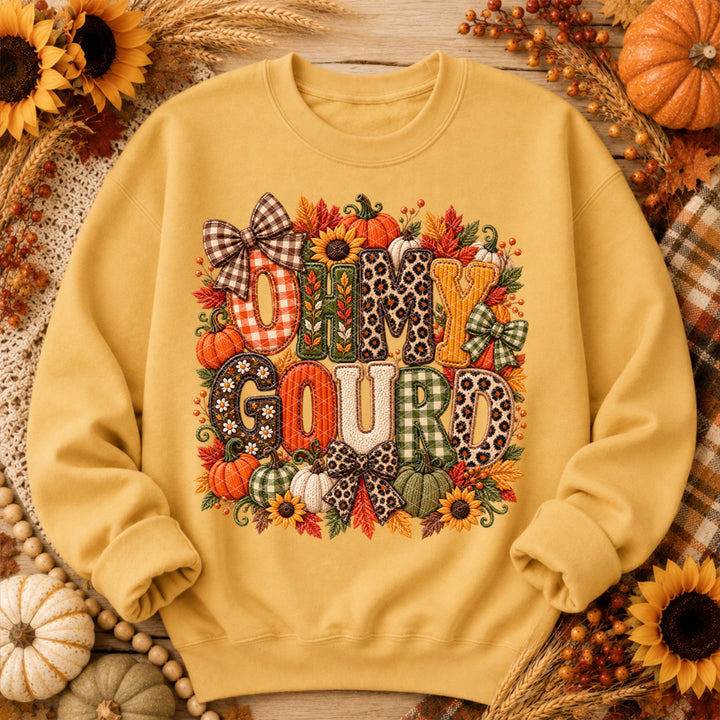 Oh My Gourd DTF Print