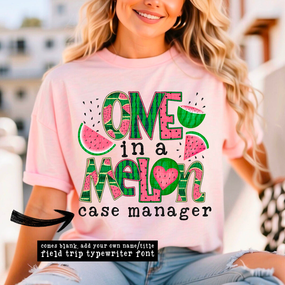 One In A Melon DTF Print
