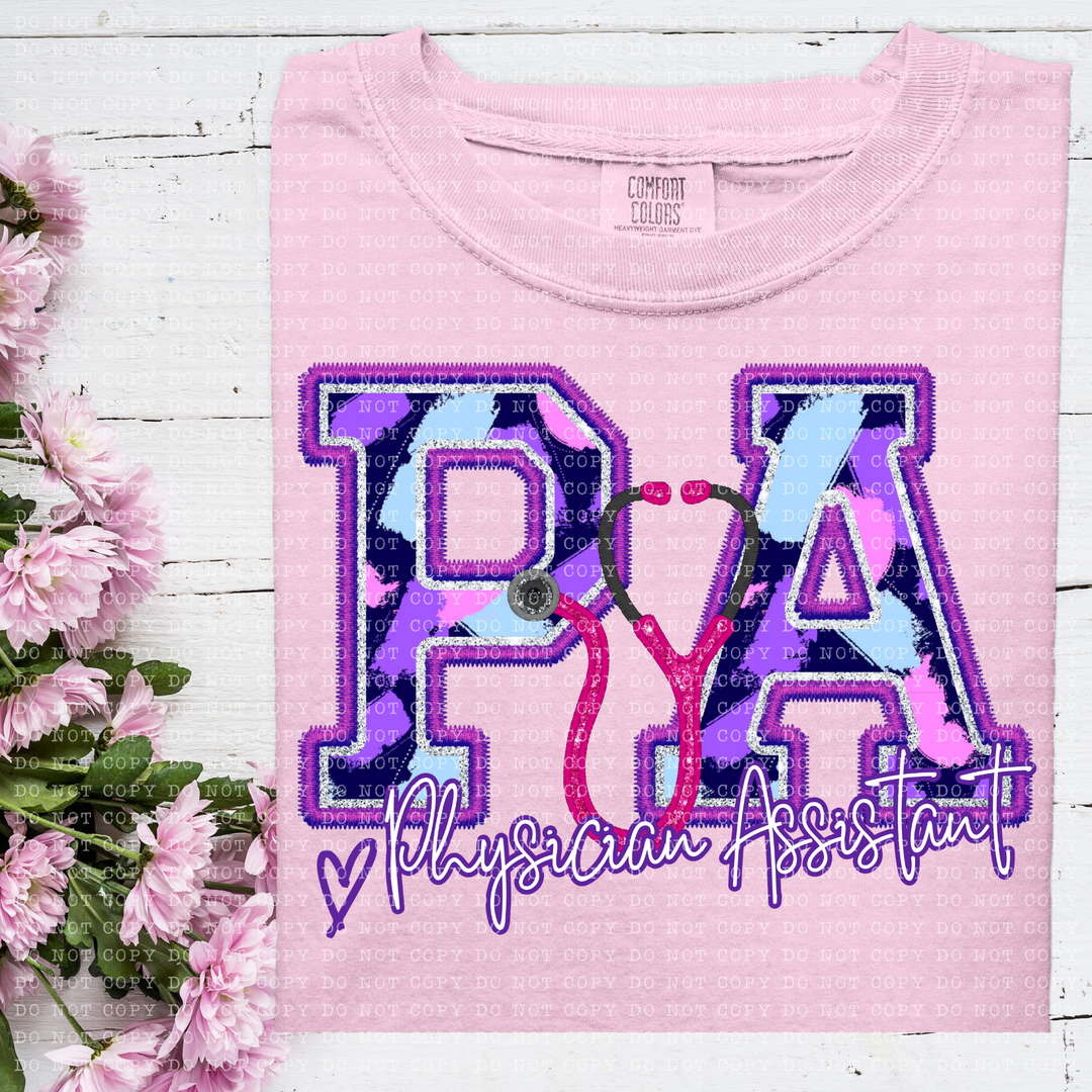 Perfectly Purple Occupations DTF Print
