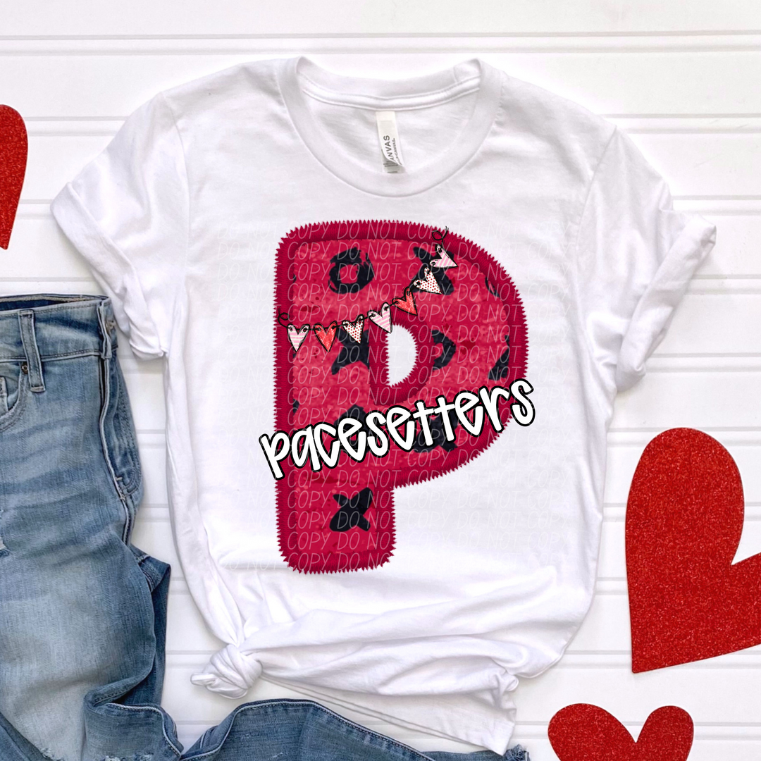 Valentines Day School Spirit A-B DTF Print