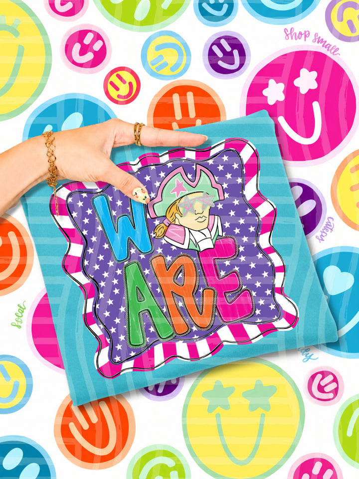 We Are Starry Eyed Mascots DTF Print