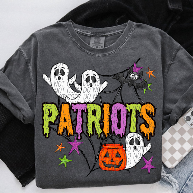 Halloween Mascots DTF Print