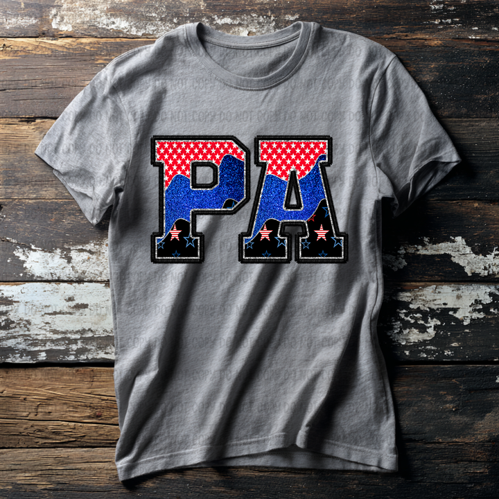 USA States DTF Print