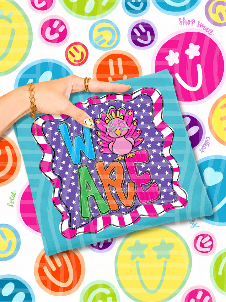We Are Starry Eyed Mascots DTF Print