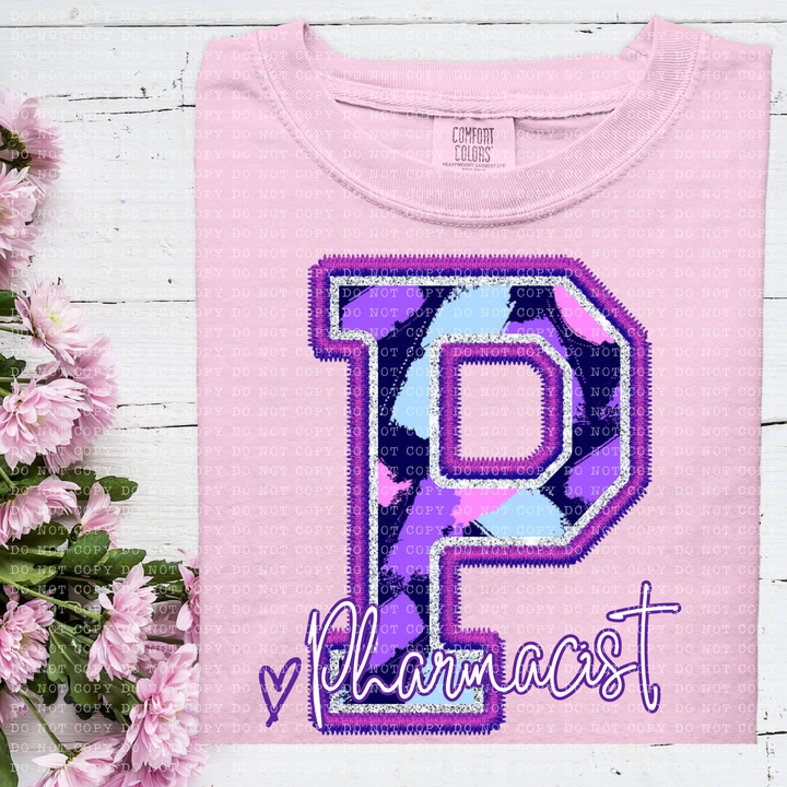 Perfectly Purple Occupations DTF Print