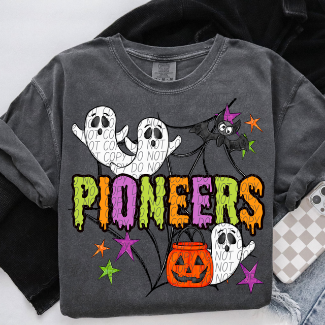 Halloween Mascots DTF Print
